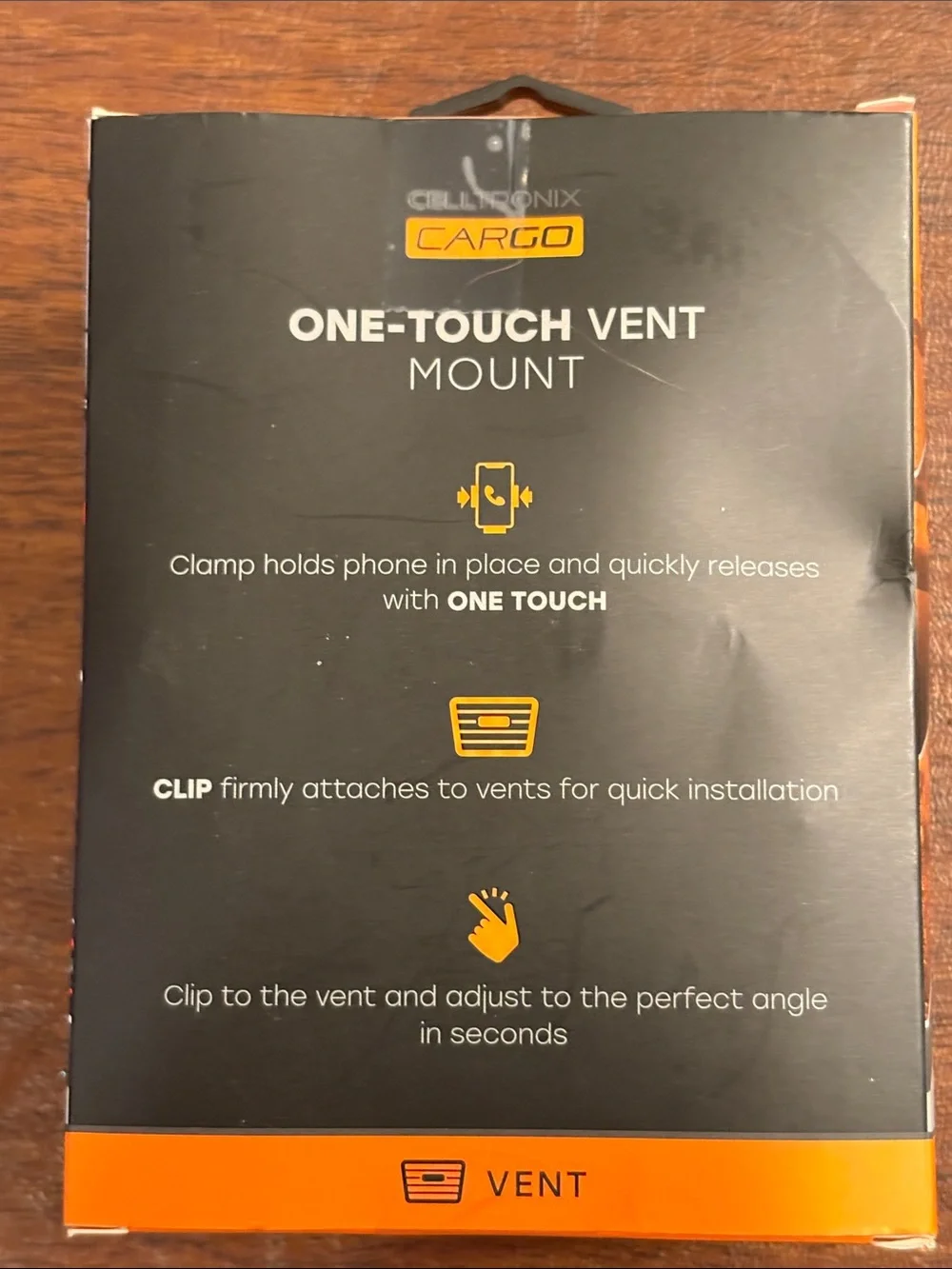 Celltronix Vent Mount Cellphone Holder
